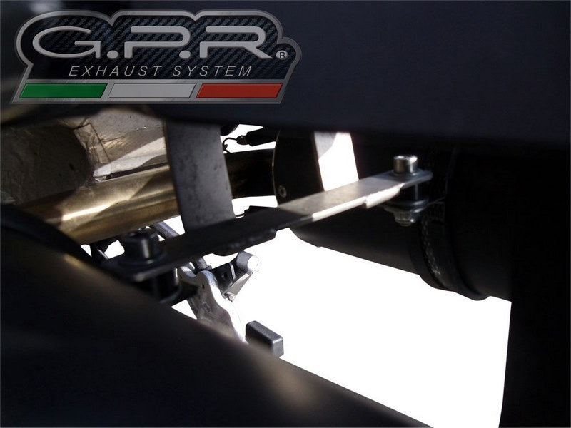 GPR Original For Yamaha Xt 660 Z Tenere 2008/16 Pair Homologated Slip-On Exhaust Satinox  | Y.129.SAT