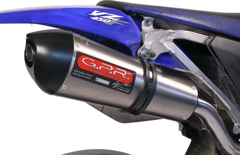 GPR Original For Yamaha Wr 450 F - Yz 450 F 2007/08 Homologated Slip-On Exhaust Gpe Ann.Titanium | Y.135.GPAN.TO