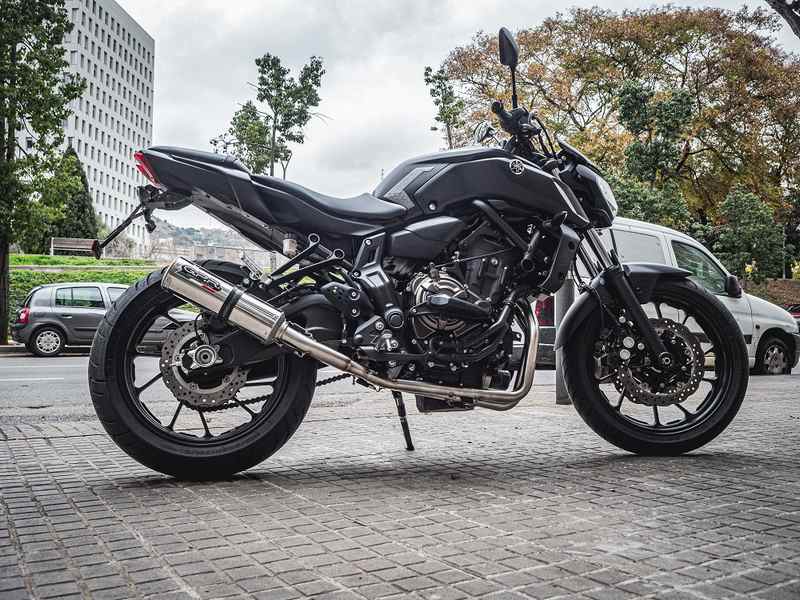GPR Original For Yamaha Mt-07 2014/2016 E3 Racing Full Exhaust M3 Inox  | Y.176.RACE.M3.INOX