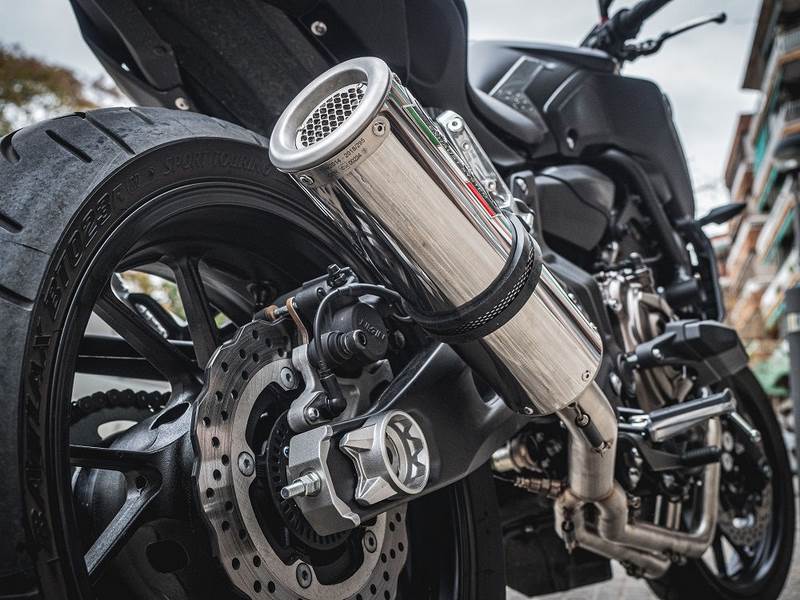 GPR Original For Yamaha Mt-07 2014/2016 E3 Racing Full Exhaust M3 Inox  | Y.176.RACE.M3.INOX