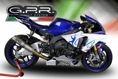 GPR Original For Yamaha Yzf R1/R1-M 2017/20 E4 Racing Slip-On Exhaust M3 Inox  | Y.200.RACE.M3.INOX