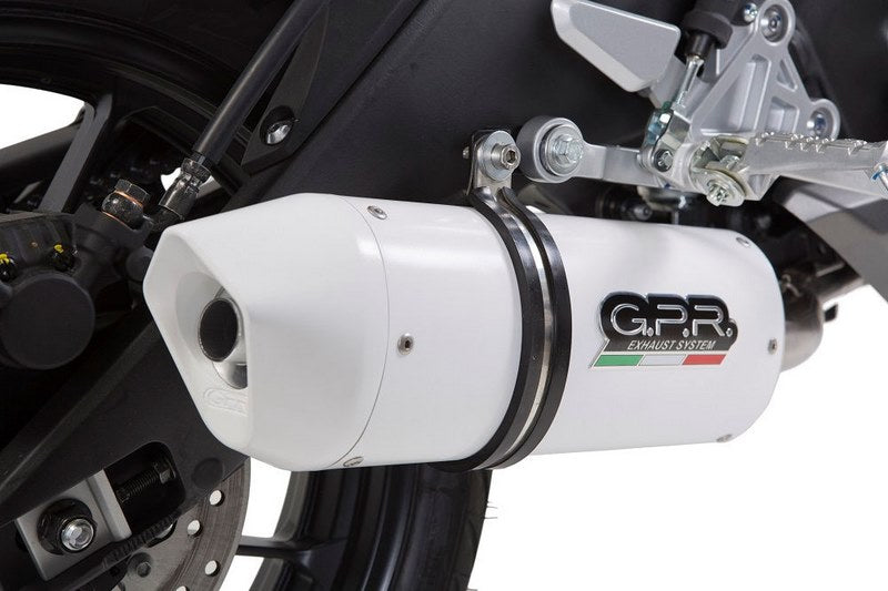 GPR Original For Yamaha Mt 125 2017/19 E4 Homologated Full Exhaust Catalized Albus Evo4 | Y.206.CAT.ALB