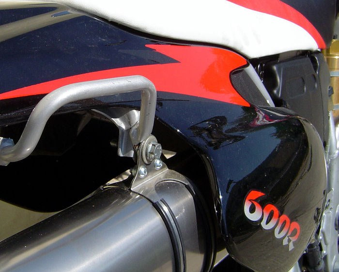 GPR Original For Yamaha Tt 600 R 1998/04 - Tt 600 E Homologated Slip-On Exhaust Satinox  | Y.26.SAT