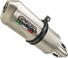 GPR Original For Yamaha Bt Bulldog 1100 2002/07 Pair Homologated Slip-On Exhaust Satinox  | Y.61.SAT