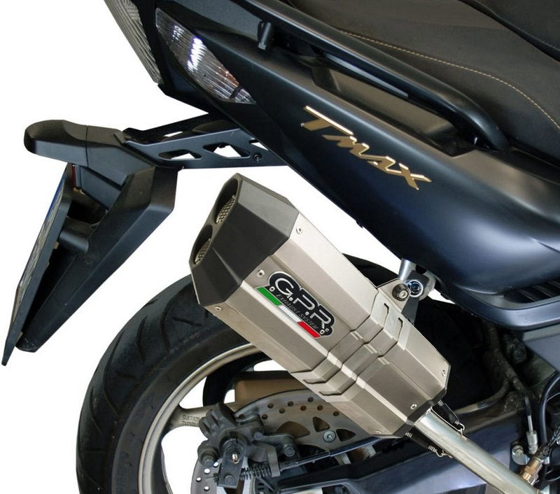 GPR Original For Yamaha T-Max 500 2001/11 Homologated Full Exhaust Sonic Titanium | YA.108.SOTIT