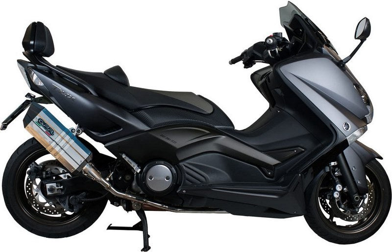 GPR Original For Yamaha T-Max 530 2012/16 E3 Homologated Full Exhaust Catalized Sonic Titanium | YA.CAT.208.SOTIT