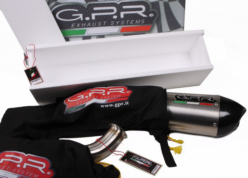 GPR HOMOLOGATED FULL EXHAUST SYSTEM WITH CATALYST | LML.2.CAT.AO
