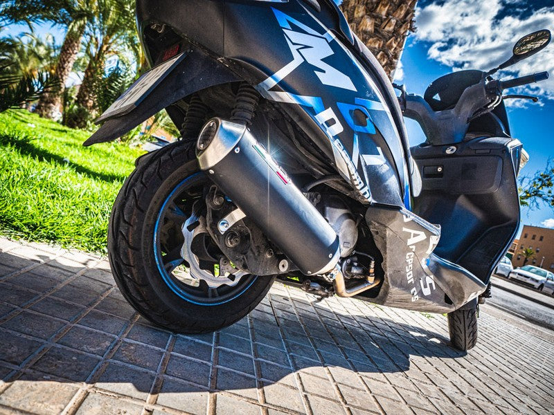 GPR Exhaust System  Piaggio Mp 3 300 I.E. Urban 2011/14 Homologated full line exhaust catalized Evo4 Road | PI.CAT.2.EVO4