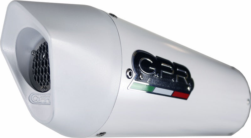GPR HOMOLOGATED EURO 4 NOISE LEVEL SLIP-ON EXHAUST SYSTEM / MATCH CARB HOM FOR US MARKET | E4.Y.197.ALBE4