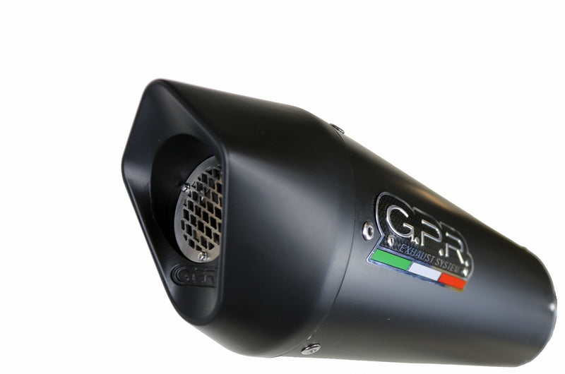 GPR HOMOLOGATED EURO 4 NOISE LEVEL SLIP-ON EXHAUST SYSTEM | E4.T.85.FNE4