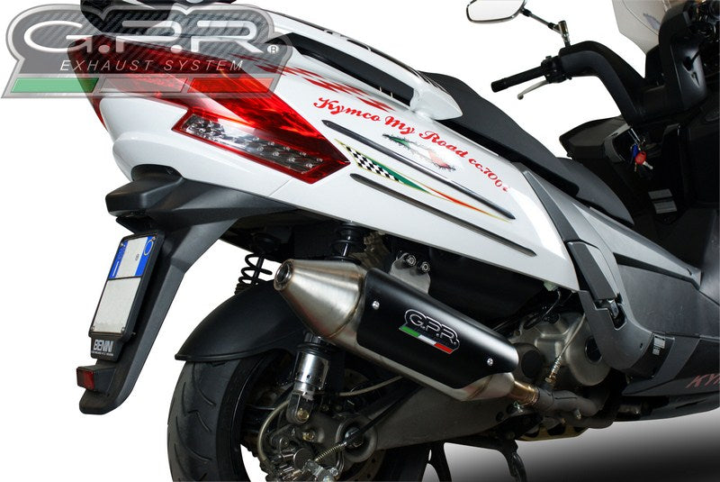 GPR HOMOLOGATED FULL EXHAUST SYSTEM WITH CATALYST | KYM.CAT.6.BOMB