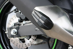 GSG MOTOTECHNIK Pad Set * silencer protection * for Kawasaki Ninja 125 (2019 -) | 105-50-25-R-K74