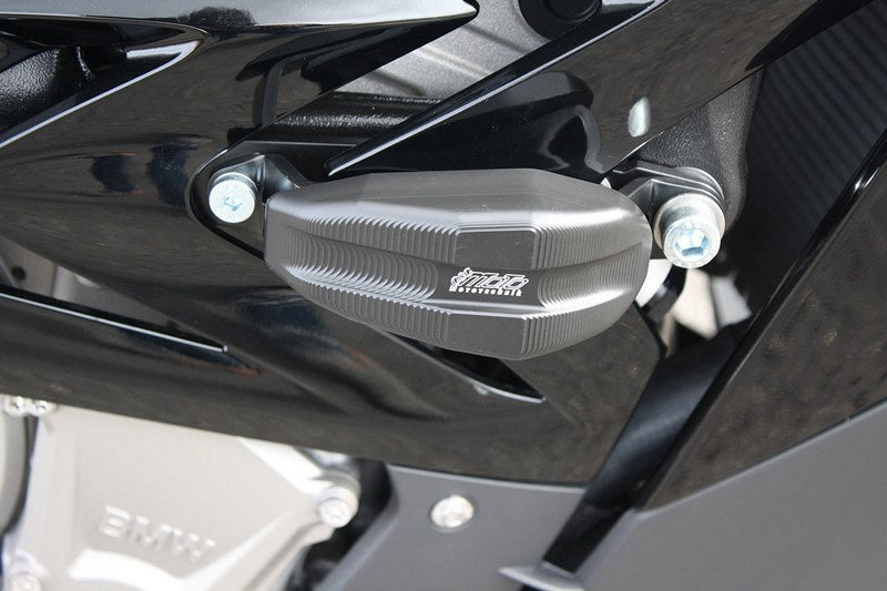 GSG MOTOTECHNIK Crash Pad set “Streetline” for BMW S 1000 RR (2015-2018) | 1055025-W15