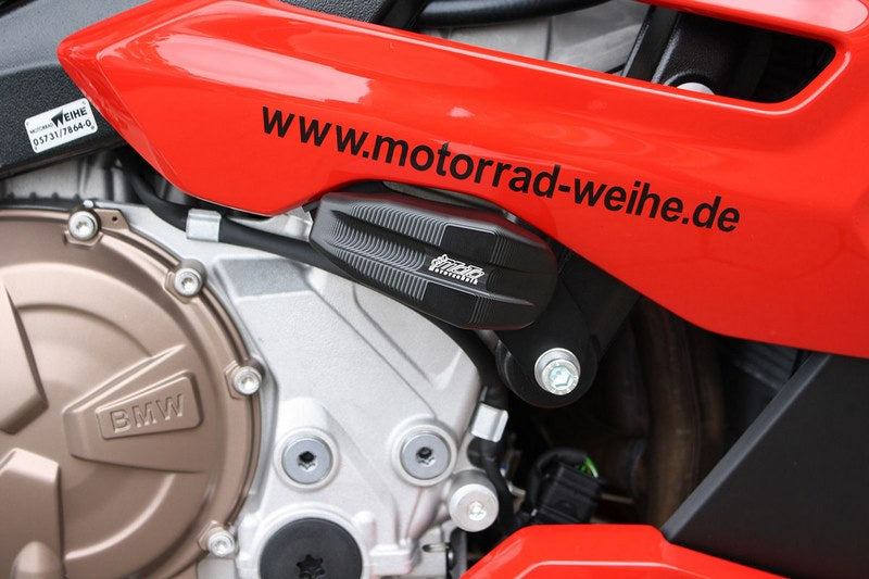 GSG MOTOTECHNIK Crash Pad set “Streetline” for BMW S / M 1000 R (2021 -) | 1055025-W23-SH