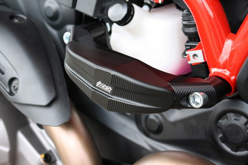 GSG MOTOTECHNIK Replacement pad, Mounting Location: LEFT (for crash pad sets: 40602-D24) | 150-50-40L-LEFT