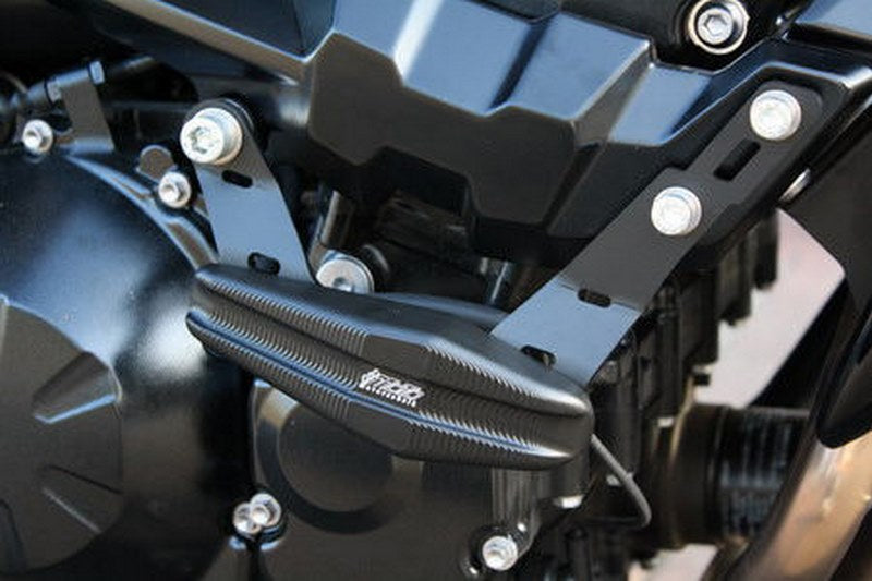 GSG MOTOTECHNIK Crash Pad set “Streetline” for Kawasaki Z 750 R (2010 -) | 1505025-K50-SH