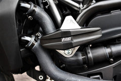 GSG MOTOTECHNIK Crash Pad Set “Streetline”, Attachments natural aluminium for Ducati Monster 1200 / S (2014-2016) | 1505040-D30