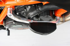 GSG MOTOTECHNIK Crash Pad Set “Streetline”, Attachments natural aluminium for KTM 1290 Super Duke R (2020 -) | 1505040-KM13