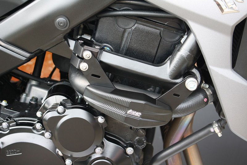 GSG MOTOTECHNIK Crash Pad set “Streetline” for Suzuki GSR 750 (2011 -) | 1505040-S57-SH