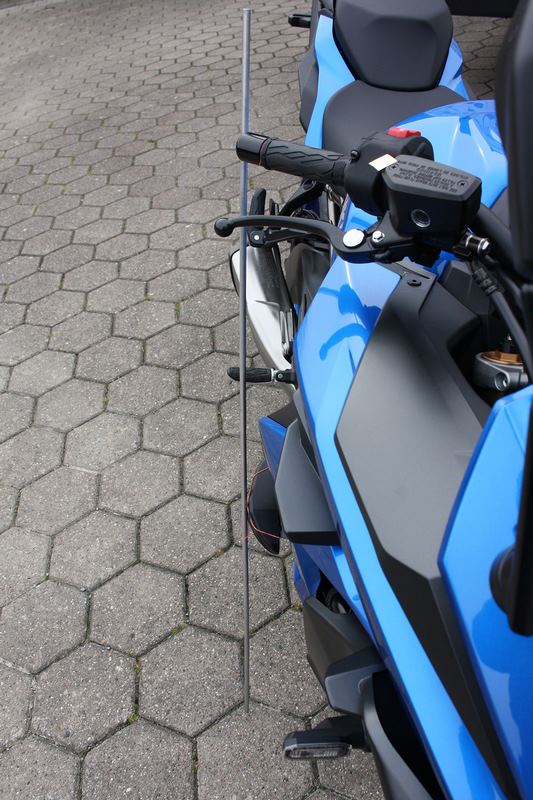 GSG MOTOTECHNIK Crash Pad set “Streetline” for Suzuki GSX-S 1000 GT (2022 -) | 1505040-S63