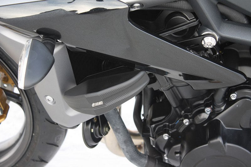 GSG MOTOTECHNIK Crash Pad set “Streetline” for Triumph Street Triple 675 / 675 R (2013-2016) | 1505040-T26