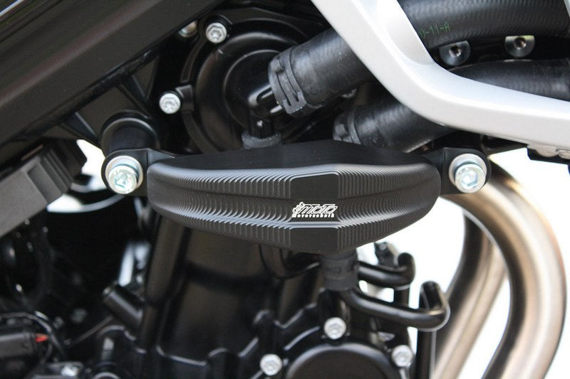 GSG MOTOTECHNIK Crash Pad set “Streetline” for BMW F 800 R (2012-2014) | 1505040-W9