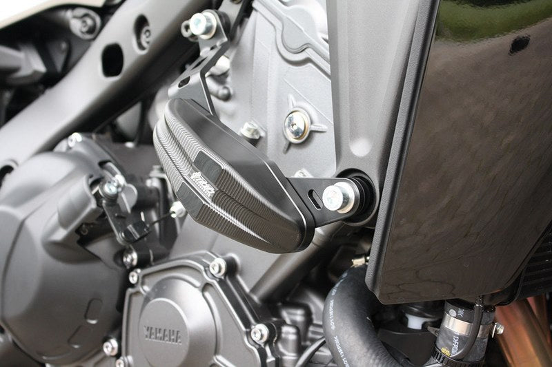 GSG MOTOTECHNIK Crash Pad set “Streetline” for Yamaha Tracer 9 / GT (2021 -) | 1505040-Y63