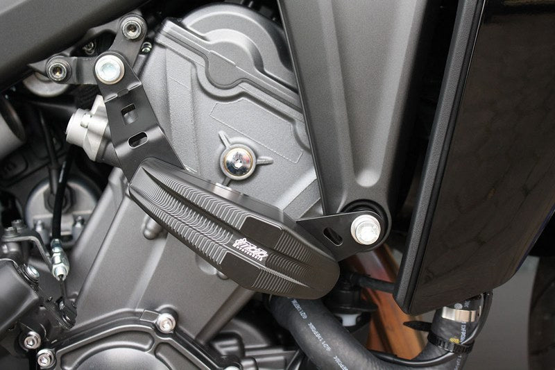 GSG MOTOTECHNIK Crash Pad set “Streetline” for Yamaha Tracer 9 / GT (2021 -) | 1505040-Y63