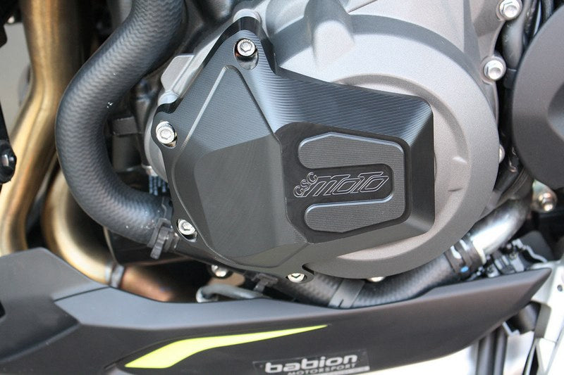 GSG MOTOTECHNIK Engine guard / alternator for Triumph Street Triple 765 (2020 -) | 153-153-70-T215ST-L
