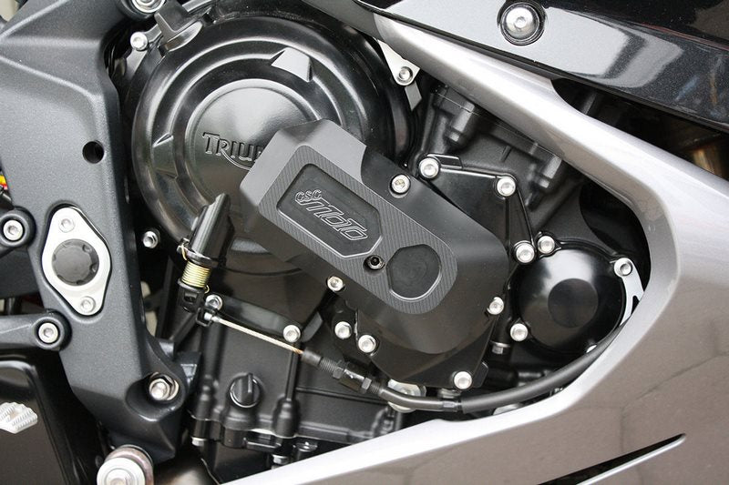 GSG MOTOTECHNIK Engine protection / fairing protection right for Triumph Daytona 675 / R (2013 -) | 170-90-50-T215R