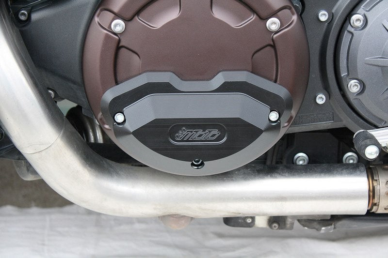 GSG MOTOTECHNIK Left Engine guard for Yamaha V-Max (- 2006) | 190-100-40-Y399