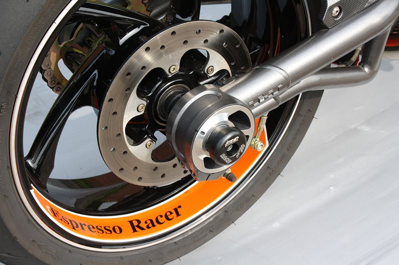GSG MOTOTECHNIK Pad Set * rear wheel * for Benelli TNT 1130 / 1130 Sport | 27-27-416