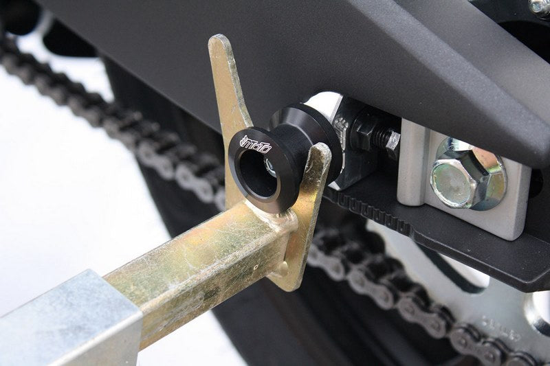 GSG MOTOTECHNIK Basic carrier for rear stand mounts, Black Anodized for Yamaha MT-125 (2014-2019) | 30-40-15-Y46-SH