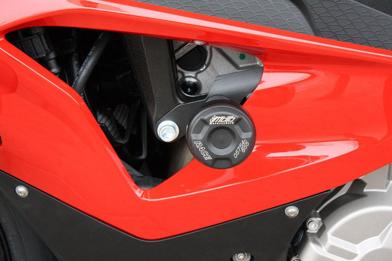 GSG MOTOTECHNIK Crash Pad set for BMW S 1000 RR / HP4 (2012-2014) | 3544330-W10SH