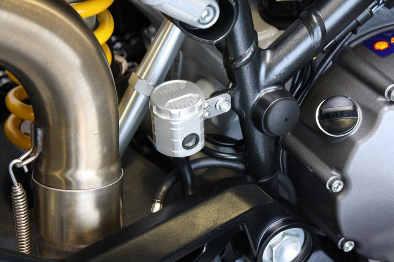 GSG MOTOTECHNIK Brake fluid reservoir * Rear * for Ducati Hypermotard 796 (2010 -) | 3999-B37-D15H