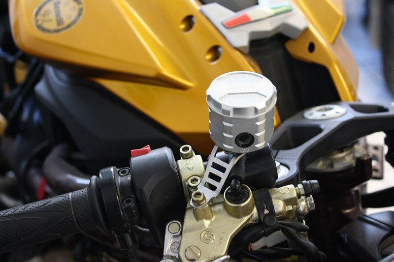 GSG MOTOTECHNIK Brake fluid reservoir * Front * for Benelli TNT 1130 Café Racer | 3999-V38-N11