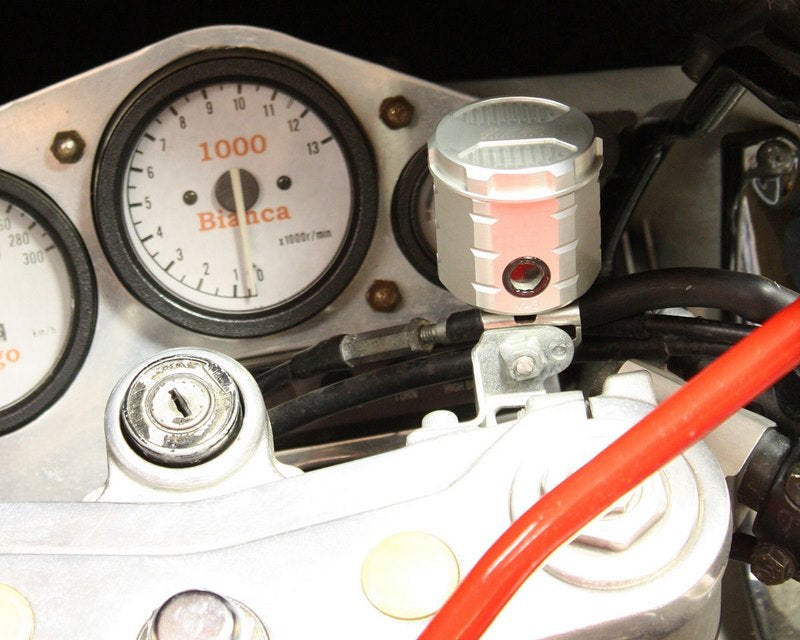 GSG MOTOTECHNIK Brake fluid reservoir * Front * for Yamaha FZR 1000 Exup (1989-1995) | 3999-V43-Y12