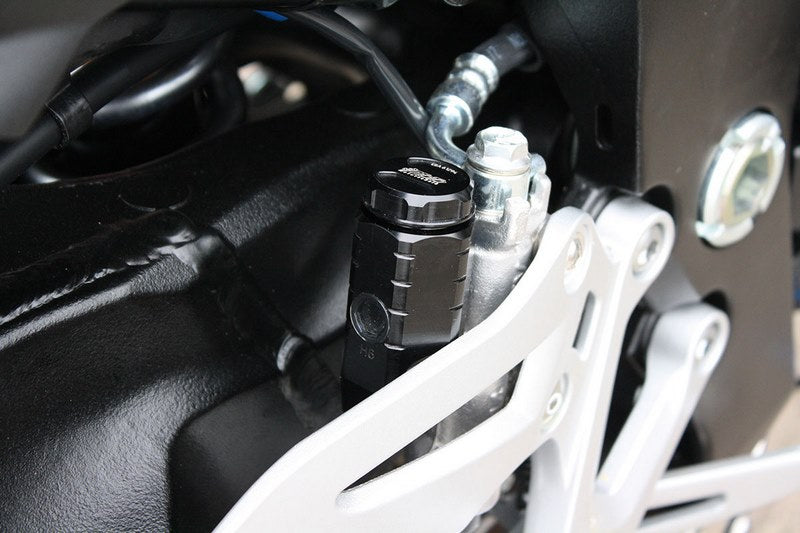 GSG MOTOTECHNIK Brake fluid reservoir * Rear *, Natural Aluminium for Suzuki GSX-S 1000 (2015-2020) | 399963-S54