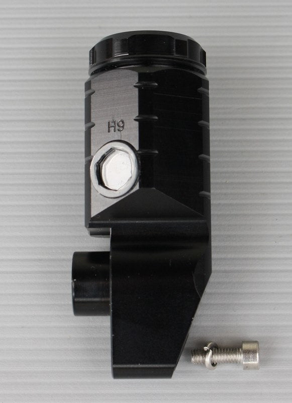 GSG MOTOTECHNIK Brake fluid reservoir * Rear *, Anodised Silver for Honda CB 1000 R (2021 -) | 399993-0-H67