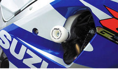 GSG MOTOTECHNIK Crash Pad set for Suzuki GSX-R 1000 (2001-2002), direct screw connection | 40495-S21