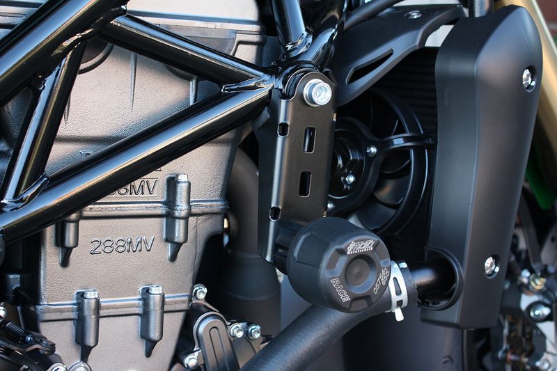 GSG MOTOTECHNIK Crash Pad set for Benelli 752 S (2019 -) | 406022035-N7-SH