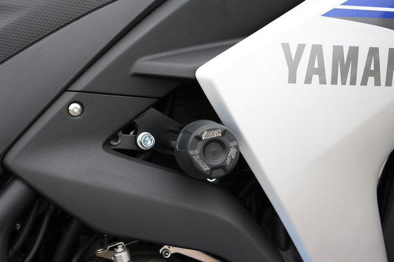 GSG MOTOTECHNIK Crash Pad set for Yamaha YZF R3 (2015-2018) | 406027585-Y50-SH