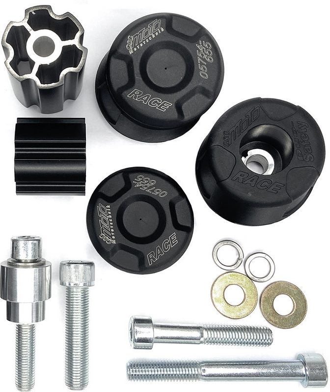 GSG MOTOTECHNIK Crash Pad set for Yamaha MT-125 (2020 -) | 406029560-Y61SH