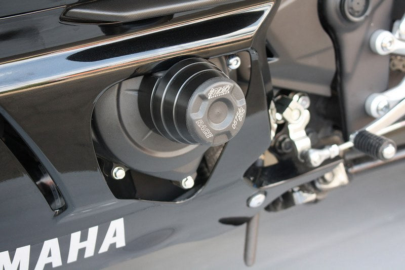GSG MOTOTECHNIK Crash Pad set for Yamaha YZF R3 (2019 -) | 60701055025-Y58