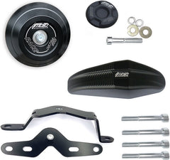 GSG MOTOTECHNIK Crash Pad set for Yamaha YZF R3 (2019 -) | 60701055025-Y58