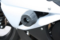 GSG MOTOTECHNIK Crash Pad set, Holding Plates Natural Aluminium for Kawasaki ZX-6R (2009-2012) | 6544055-K42-DS