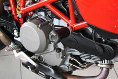 GSG MOTOTECHNIK Crash Pad set, Adapter Natural Aluminium for Ducati Multistrada DS 1000 / 1100S | 85493-D9