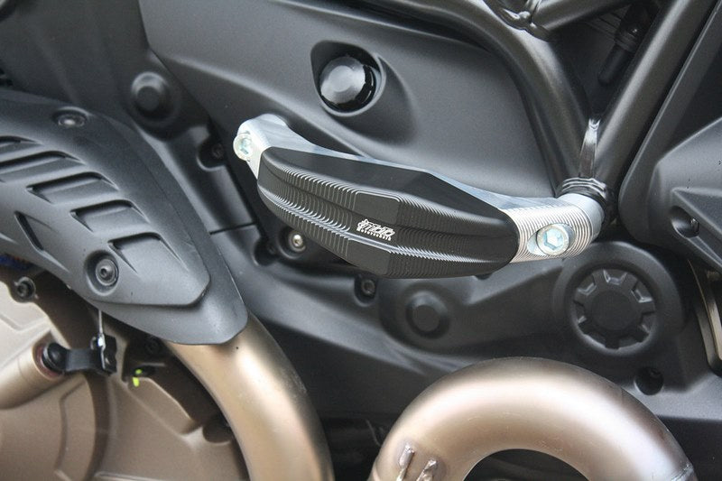 GSG MOTOTECHNIK Replacement pad, Mounting Location: Left (for crash pad sets: 1505040-D30) | D23-EP-150-50-40-L
