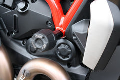 GSG MOTOTECHNIK Replacement pad, Mounting Location: LEFT (for crash pad sets: 40602-D24) | D24-EP-40602-LEFT
