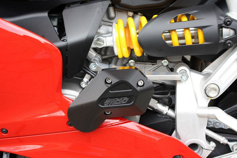 GSG MOTOTECHNIK Replacement pad, Mounting Location: Left (for crash pad sets: 16010050-D27) | D27-EP-16010050-L